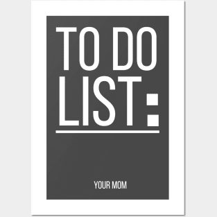 TO DO LIST Posters and Art